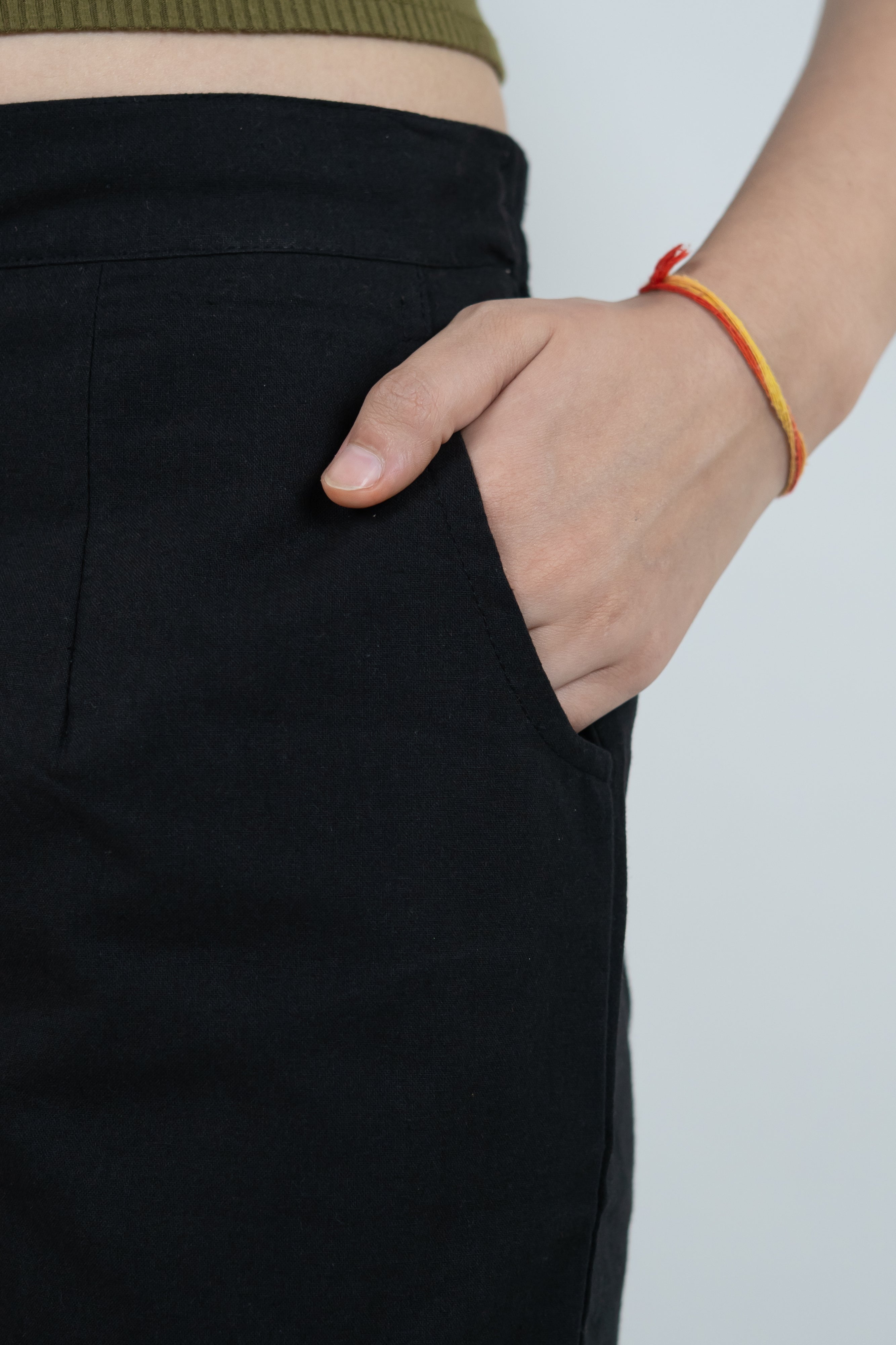 Women Cotton Wide Leg Pants