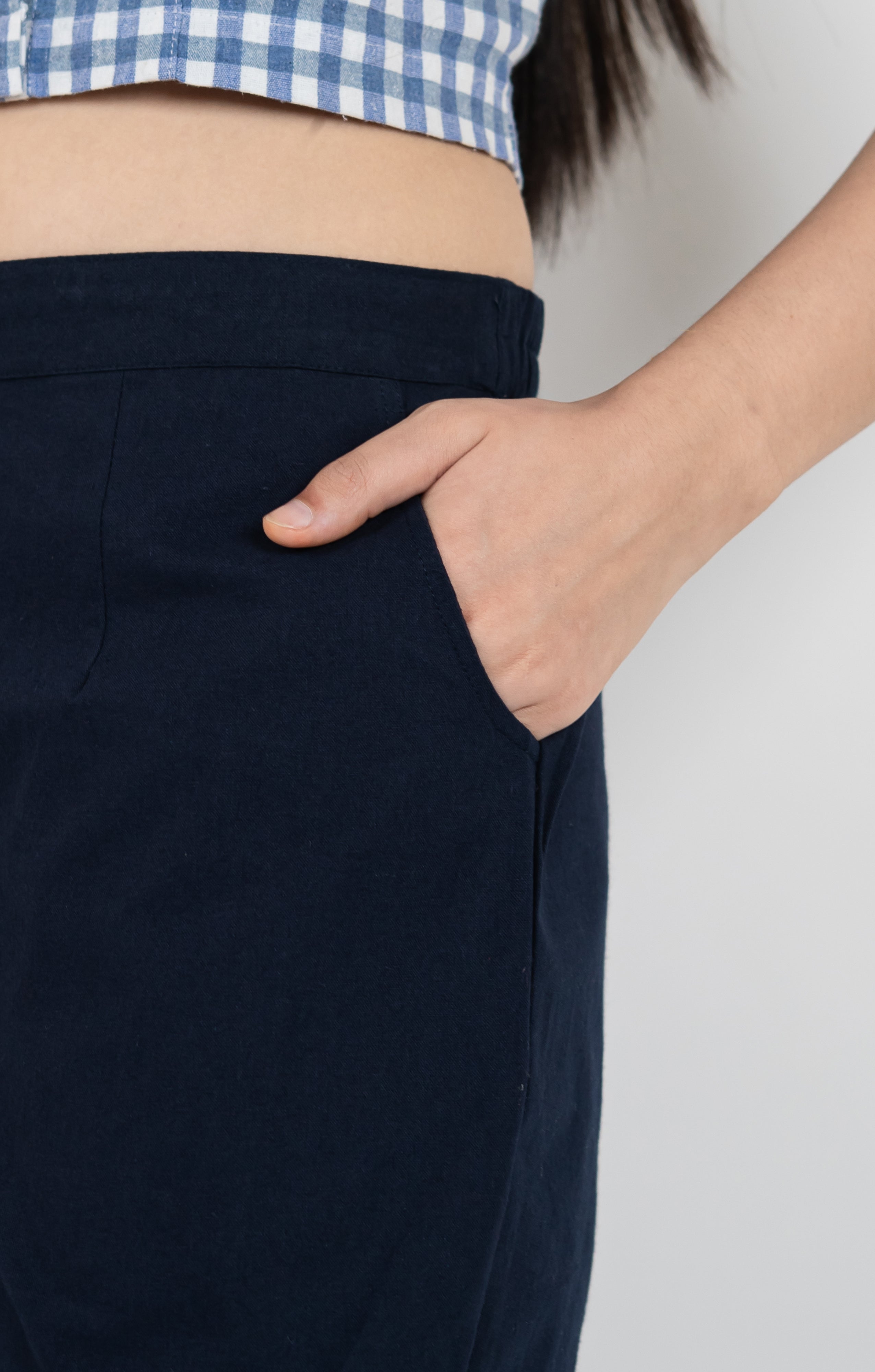Women Cotton Wide Leg Pants