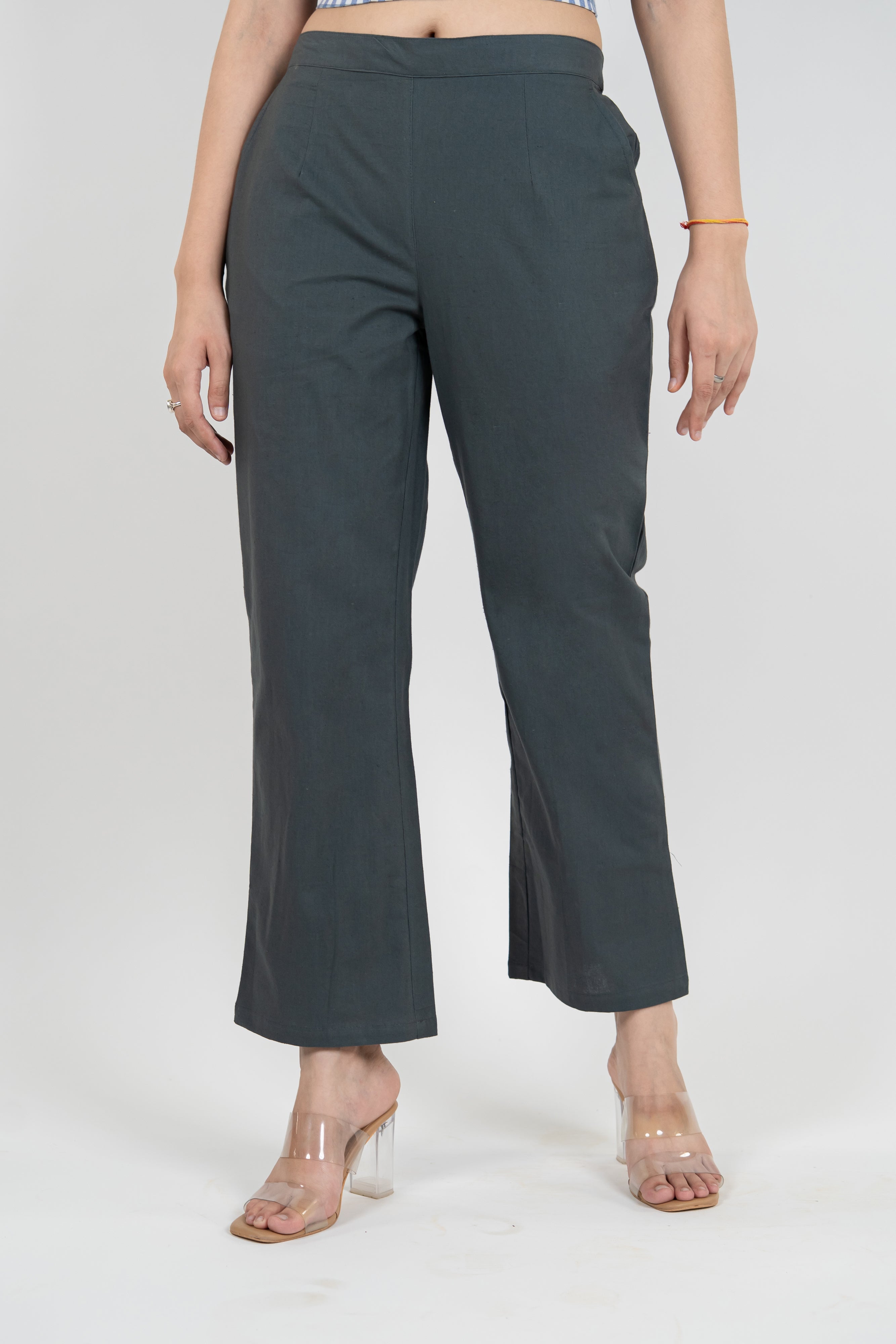 Women Cotton Wide Leg Pants