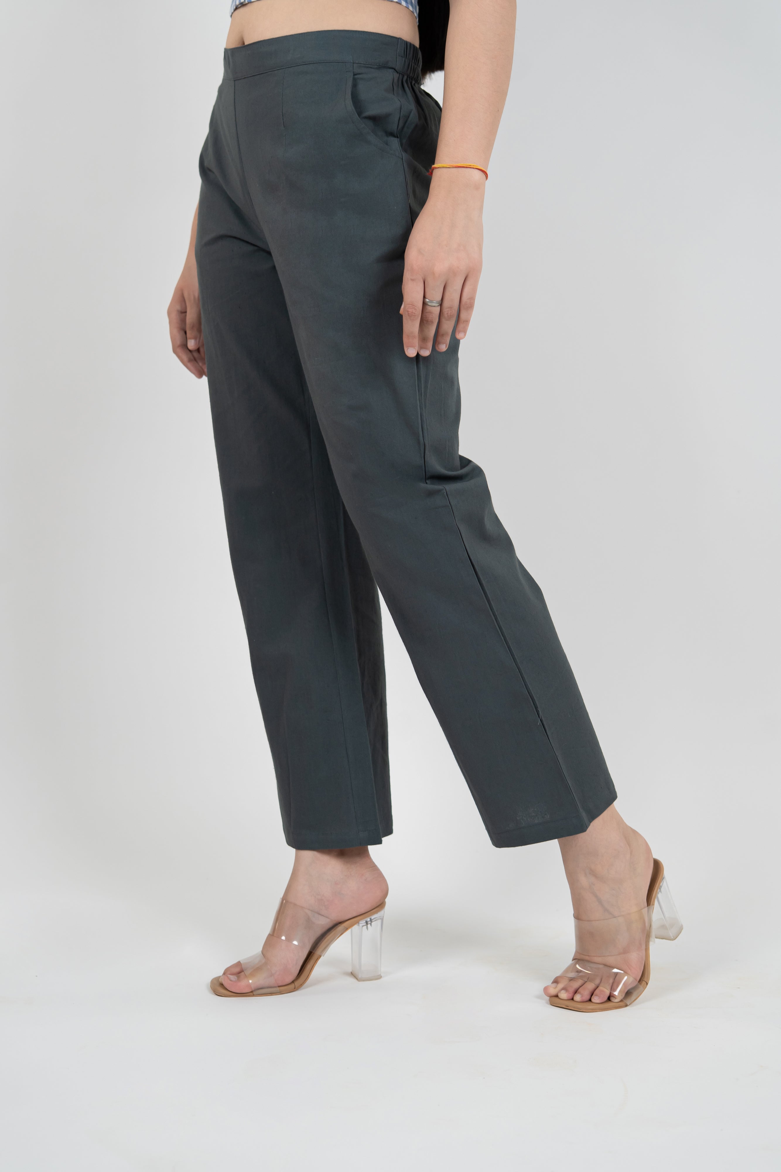 Women Cotton Wide Leg Pants