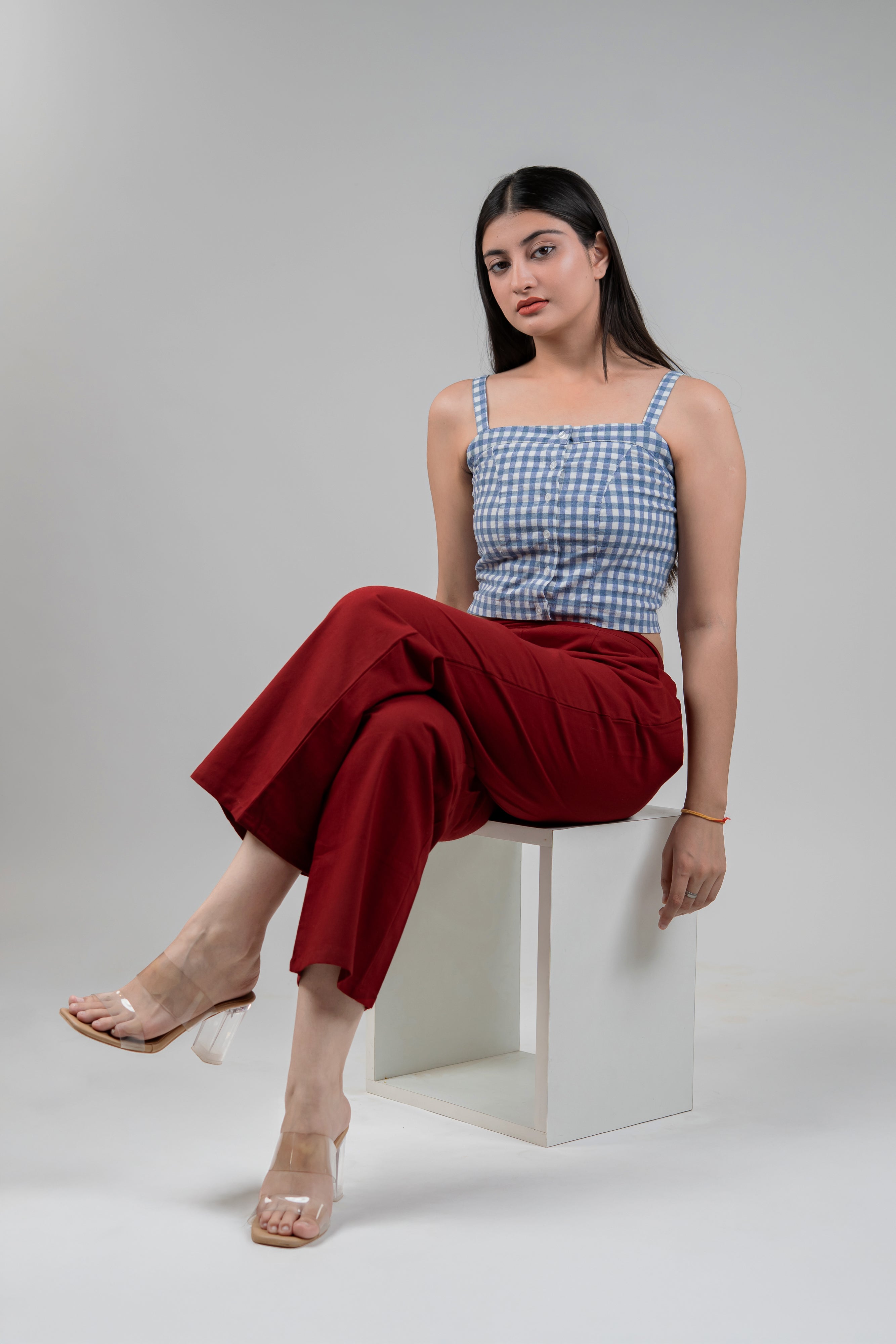 Women Cotton Wide Leg Pants
