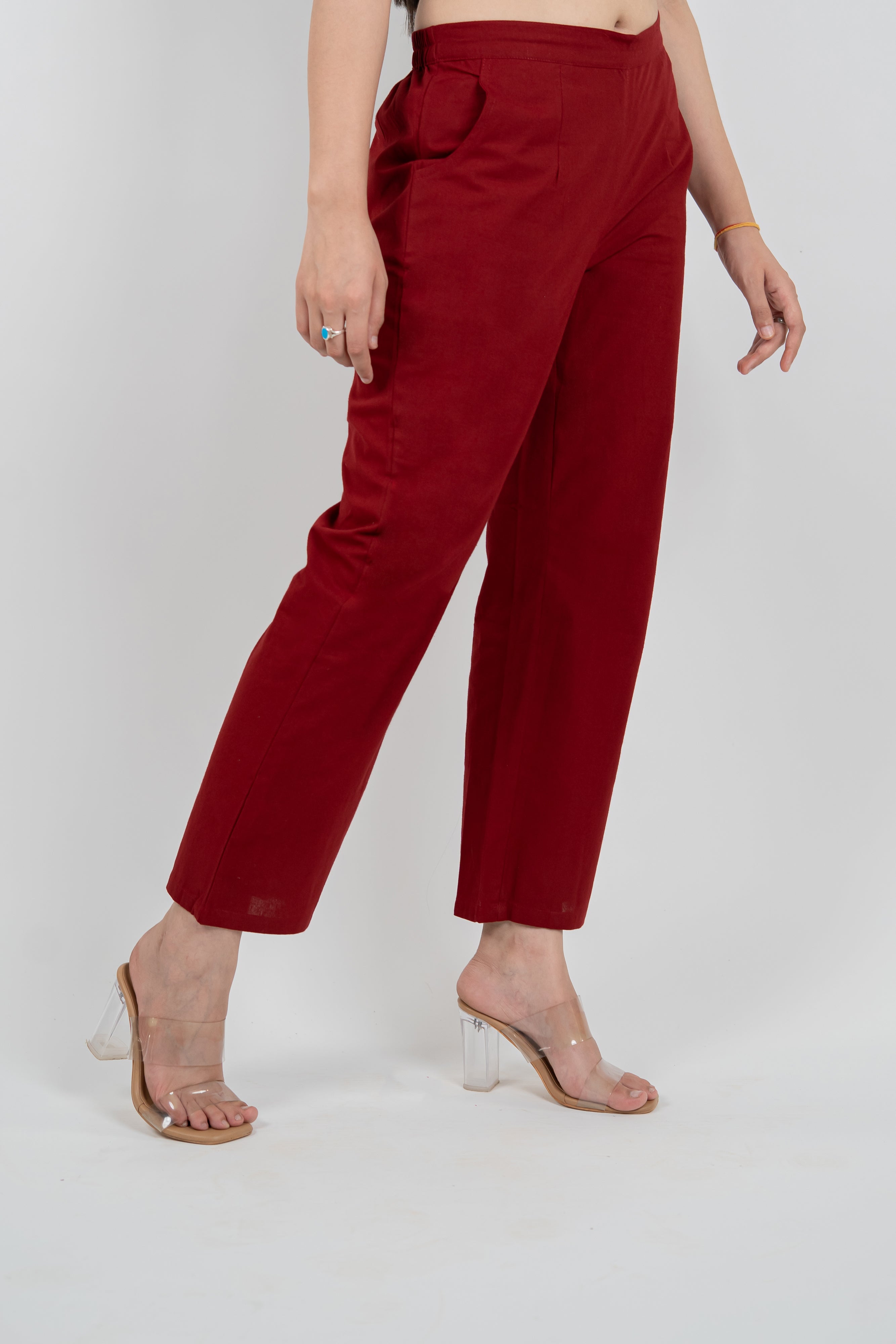 Women Cotton Wide Leg Pants