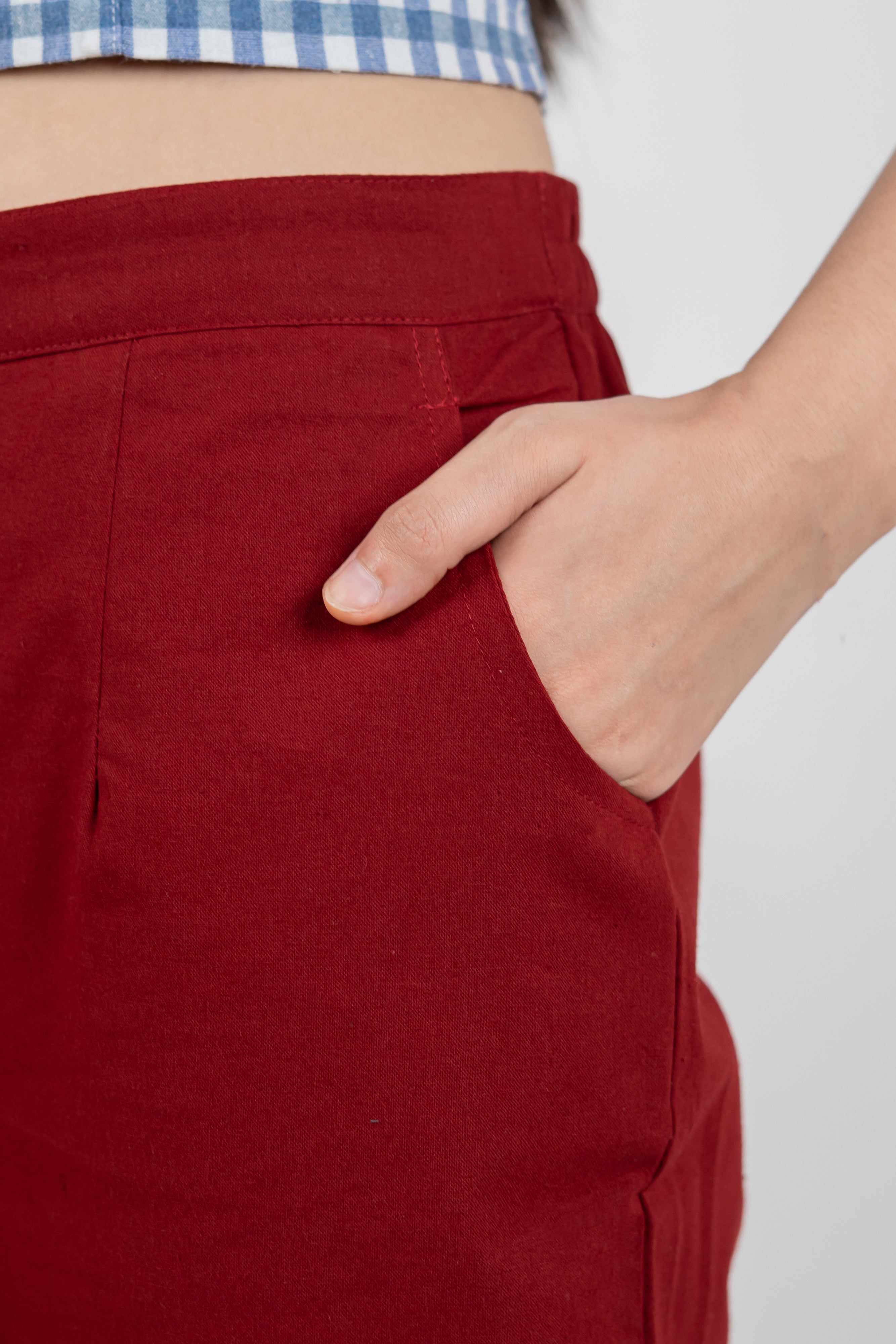 Women Cotton Wide Leg Pants