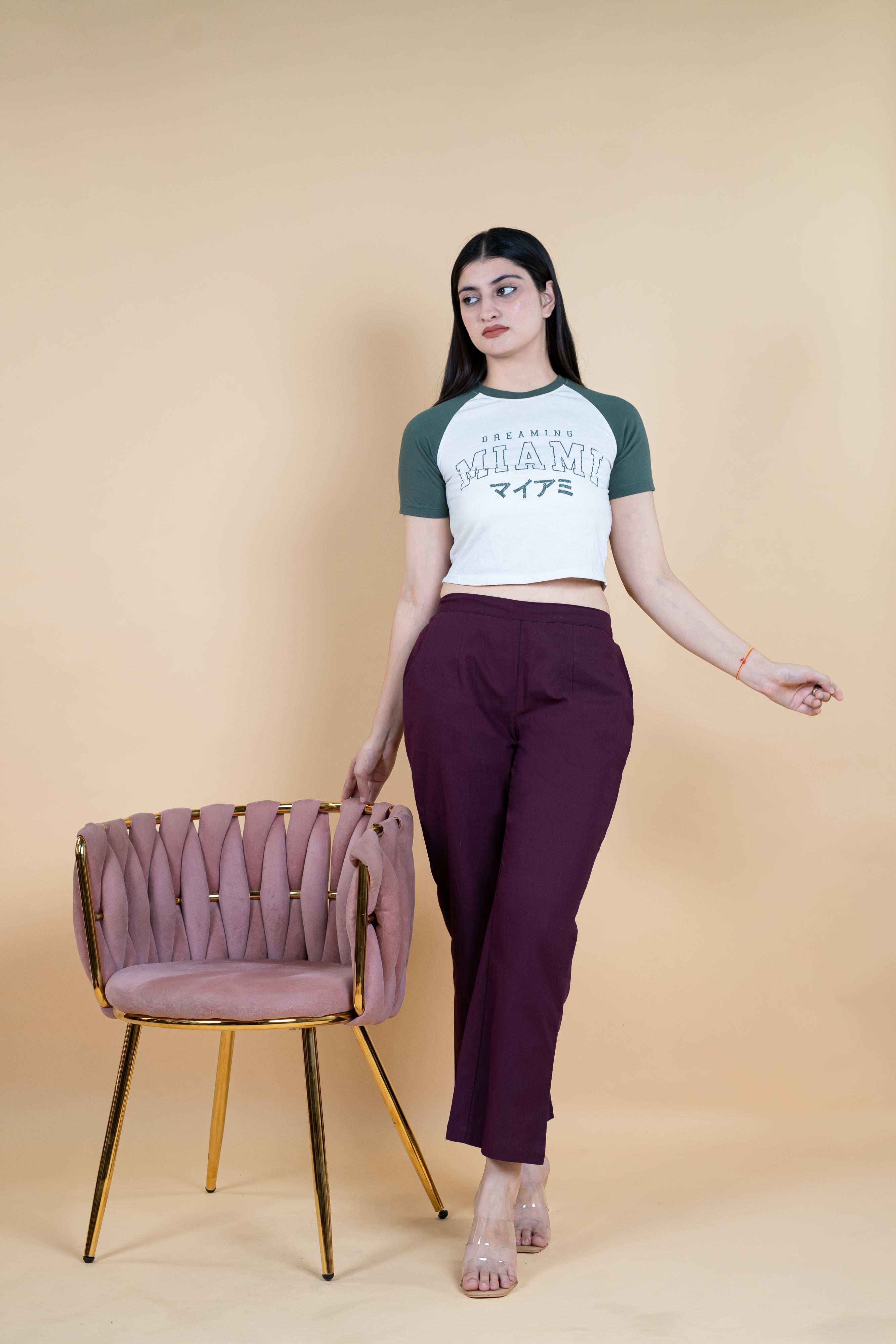 Women Cotton Wide Leg Pants