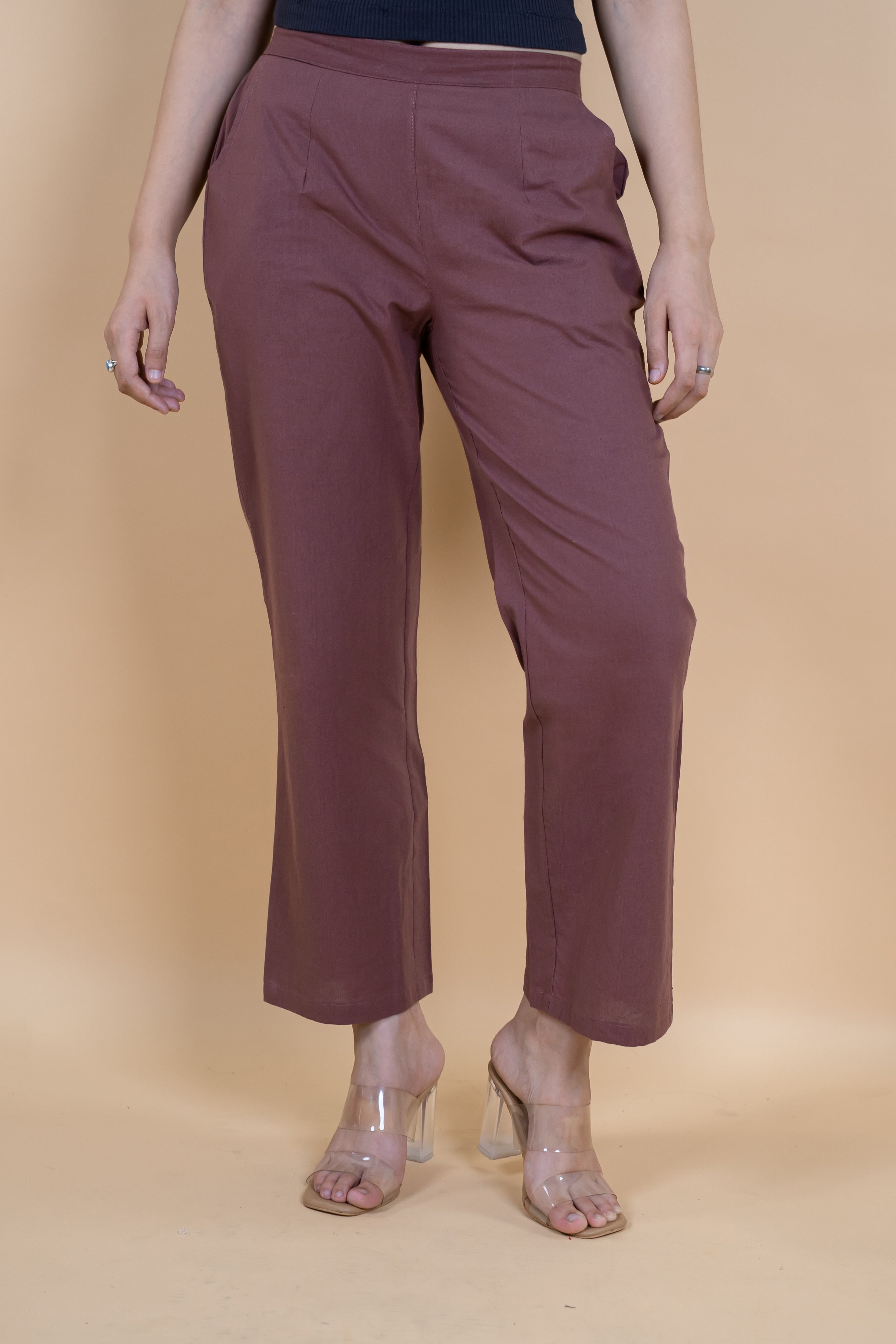 Women Cotton Wide Leg Pants