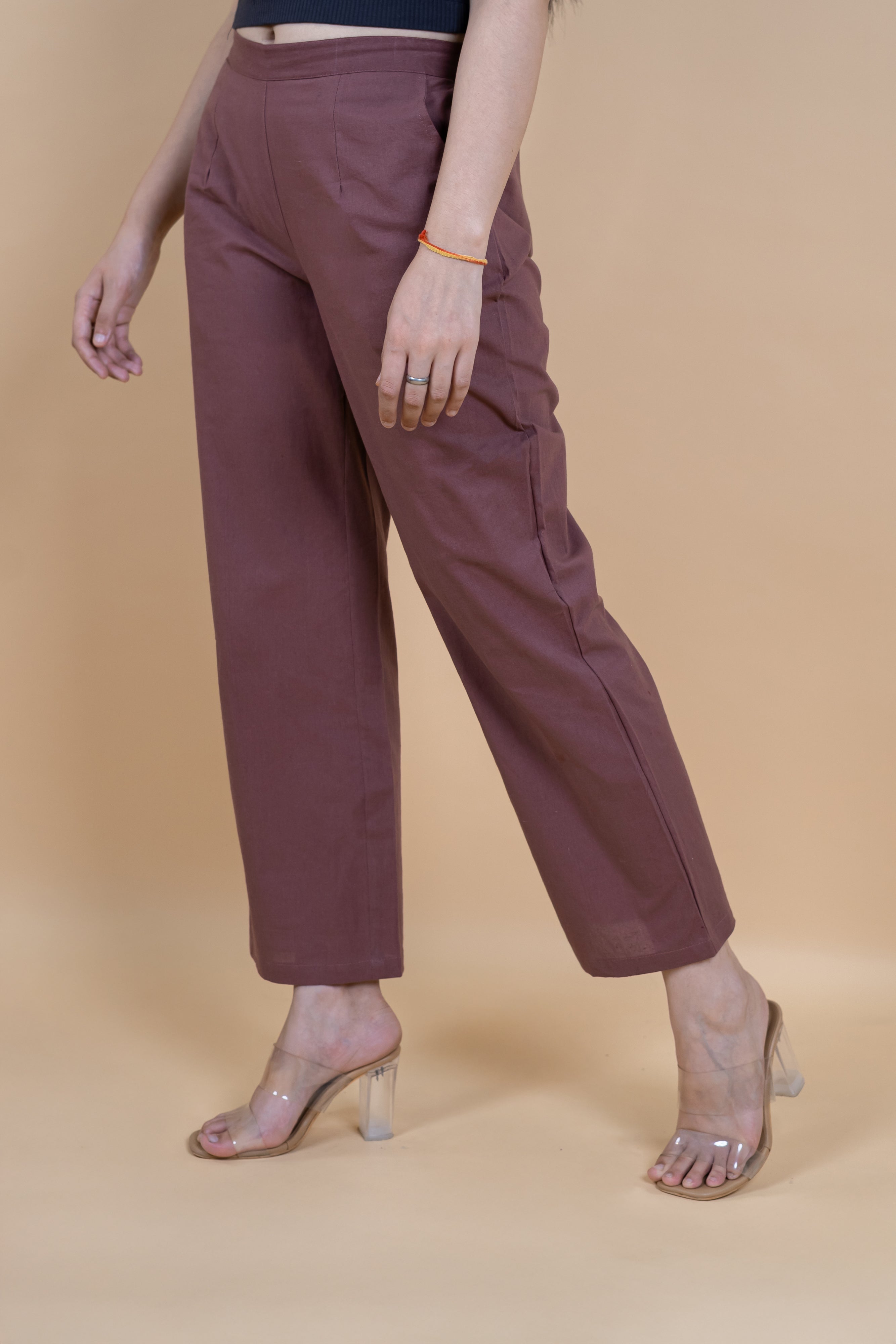 Women Cotton Wide Leg Pants