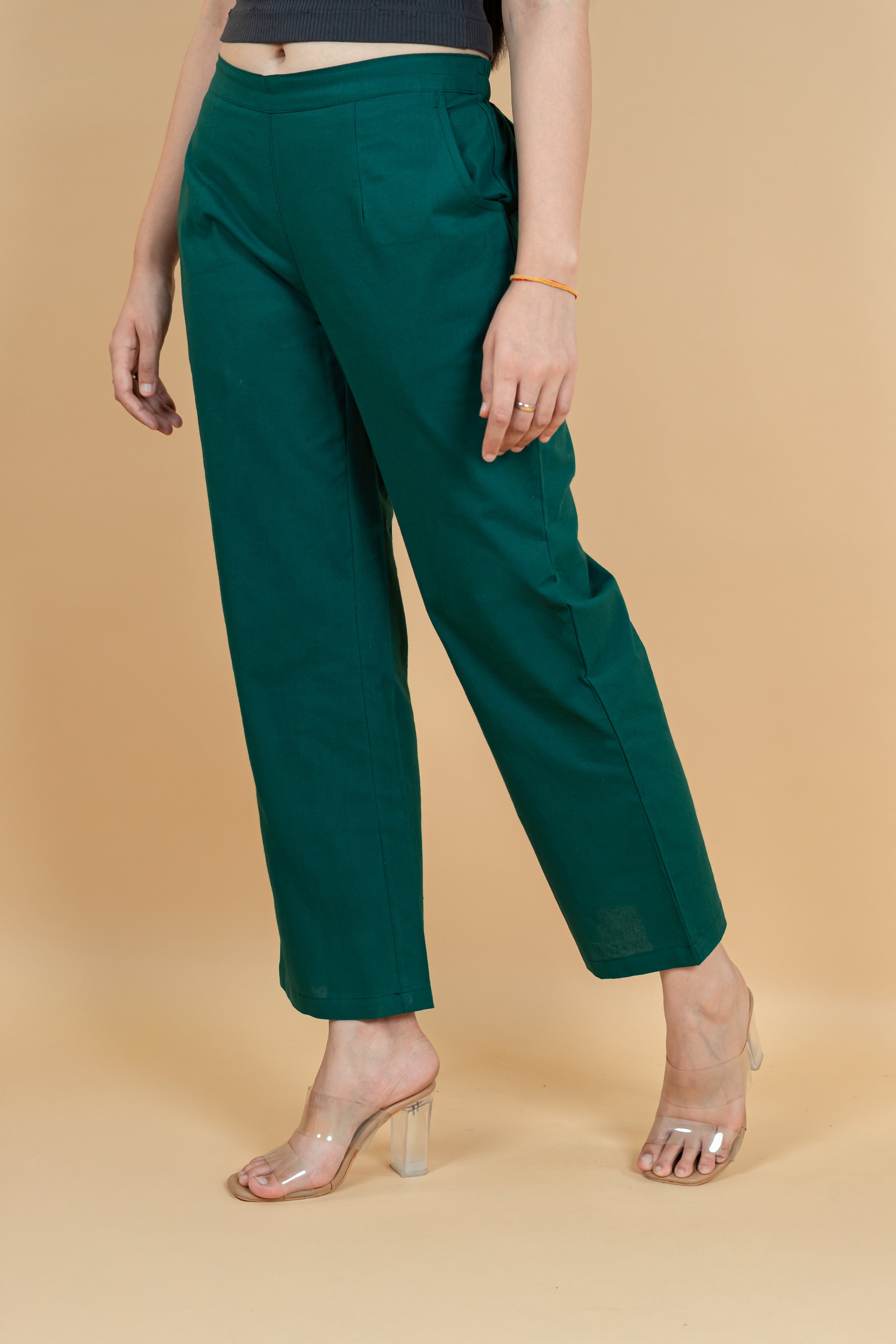 Women Cotton Wide Leg Pants