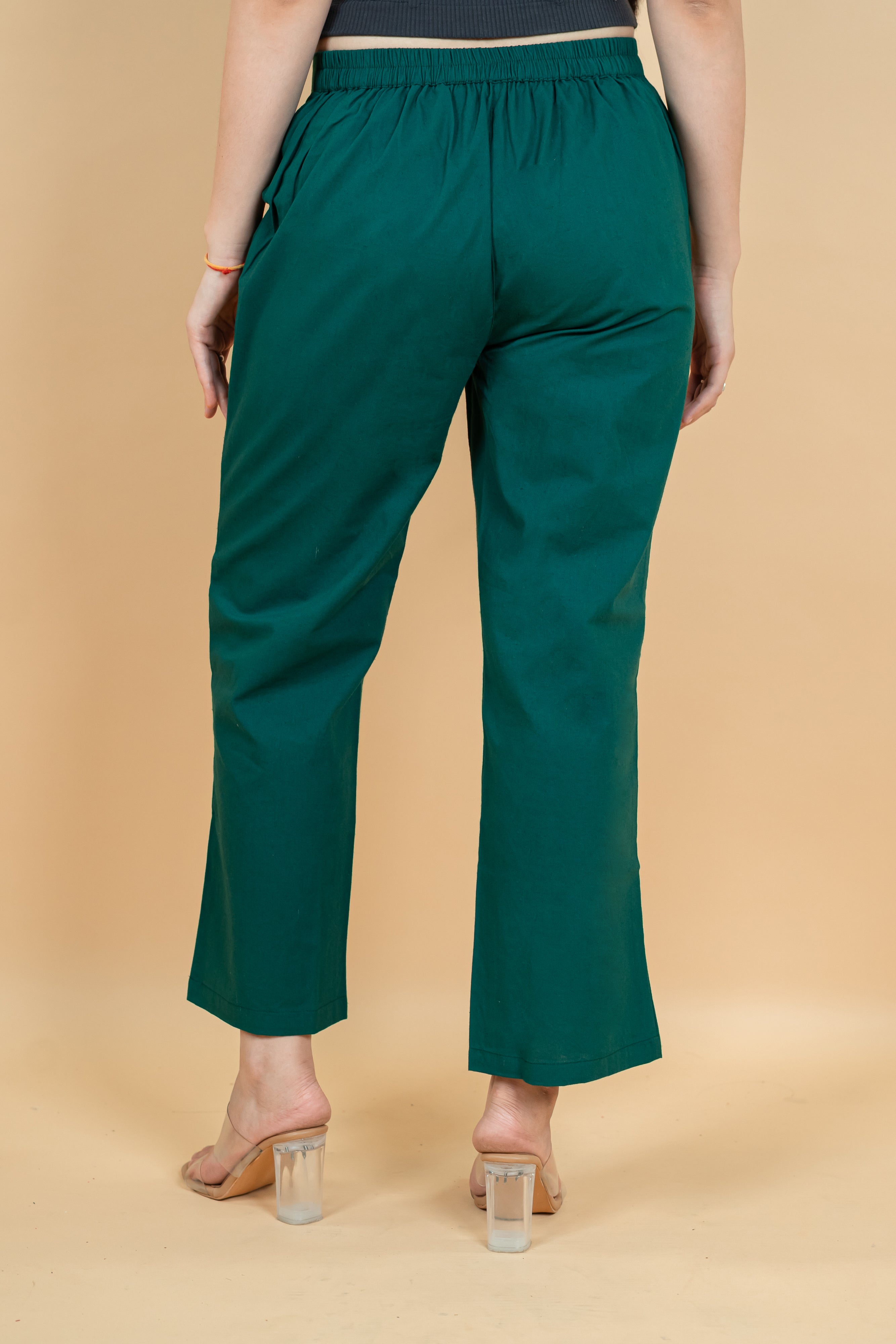 Women Cotton Wide Leg Pants