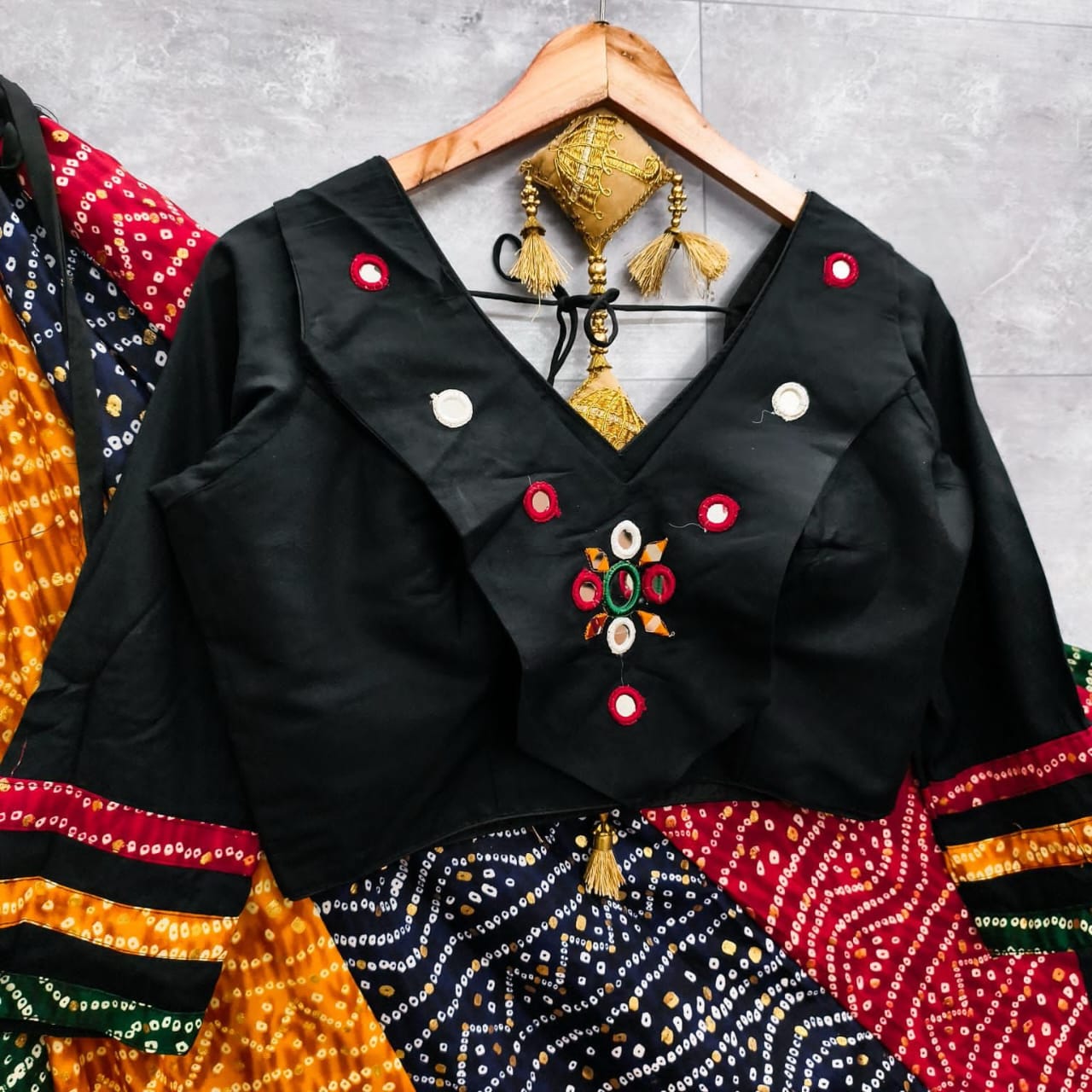 Navratri Collection Design Ras Garba Lehnga - Free Size